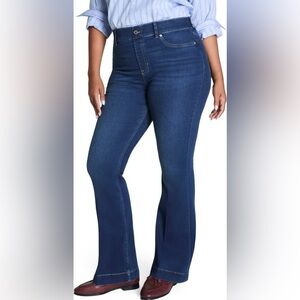 SPANX Dark Blue Flare Jeans